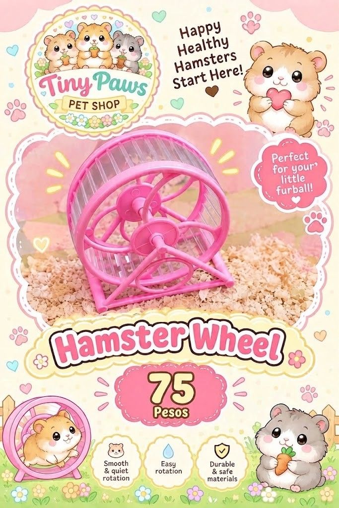 Hamster needs & accessories (Category: Homes & Other Pet Accessories) located in Manila. Submitted by prelovedlittles (Listing ID 1464238444, Image 2). Description: 👉 FIXED PRICE, PASS SA TATAWAD! ❌ NO RESERVATION, UNLESS PAID! 📌 Batasan hills qc 📌 Landmark: (Our lady of fatima chapel) 🚘 Lalamove/j&t/pick-up 💸 GCASH PAYMENT ONLY, NO COD! ❌ PAYMENT FIRST FOR LALAMOVE AND J&T! 👉 Sf shouldered by buyer.