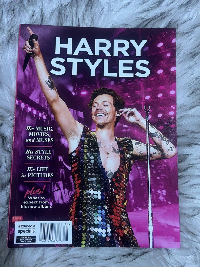 Harry Styles Magazine (Category: Magazines) located in Quezon City. Submitted by tugz_ph02 (Listing ID 1464347578, Image 1). Description: one last copy onhand from Barnes & Noble California .