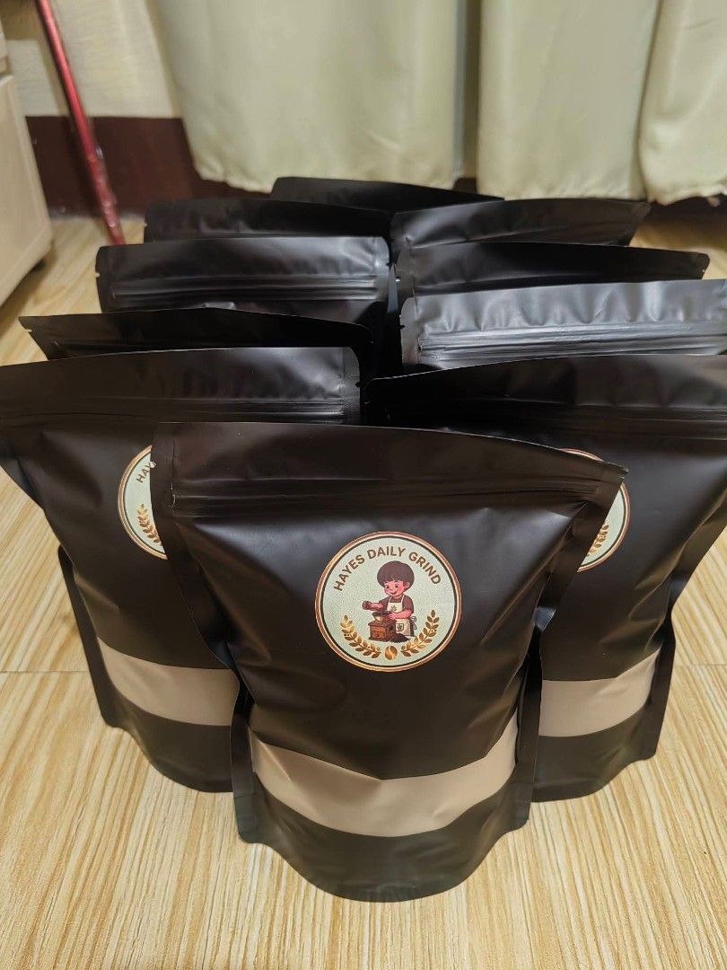 Hayes Daily Grind Coffee Freshly Roasted (Category: Other Food & Drinks) located in Makati City. Submitted by zear03 (Listing ID 1464164869, Image 1). Description: - Hayes Daily Grind coffee beans - Perfect for your morning brew - Delicious taste, quality beans - Great for home brewing - Available in resealable pouches Price Robusta Grounds/Native Coffee For Sale 1 kilo - 340 1/2 kilo -175 Order Now :) Accepting also bulk orders We also do shippi