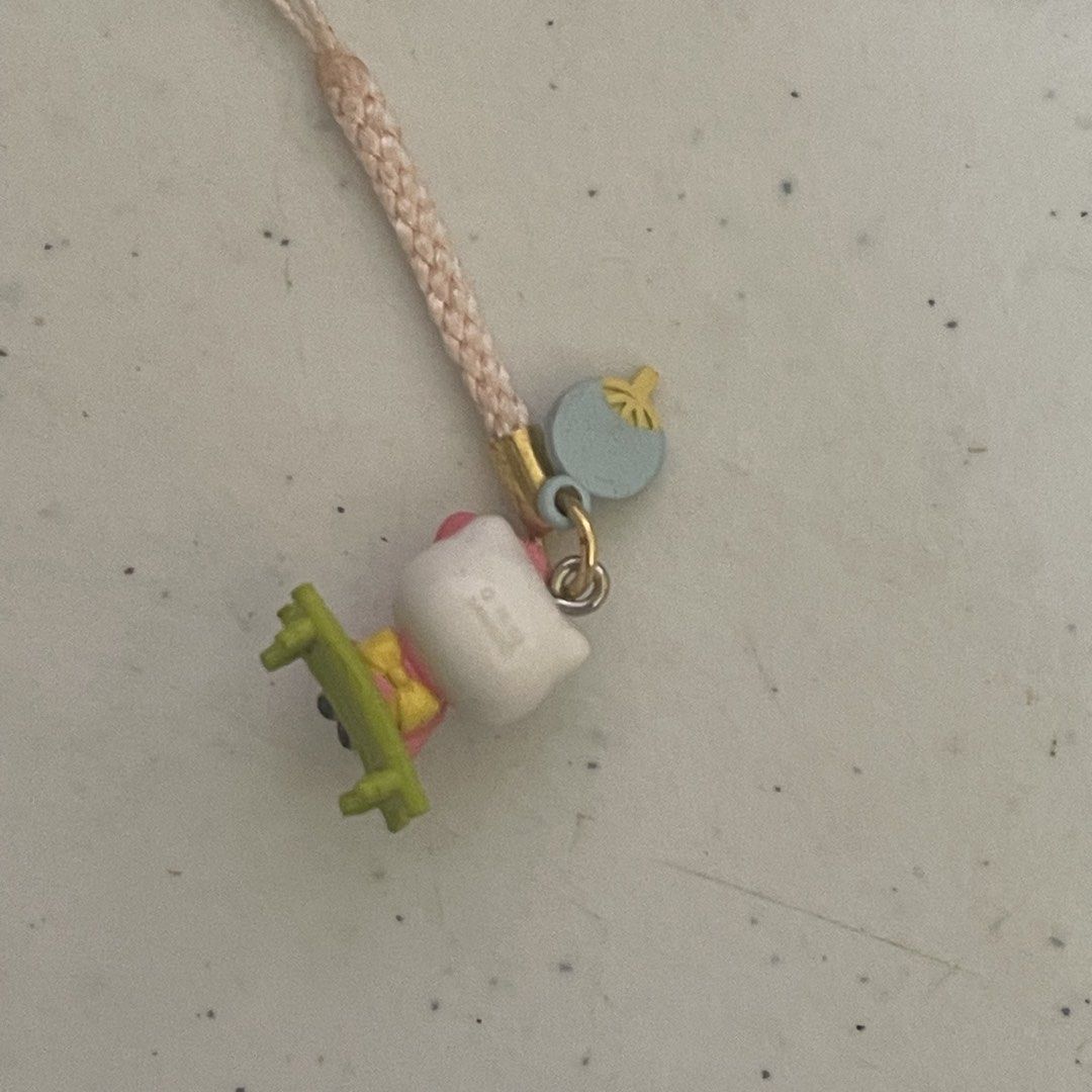 Hello Kitty Gotochi Keychain (Category: Character Goods) located in Iloilo. Submitted by snrlvr_ (Listing ID 1464182274, Image 2). Description: Authentic! - Sanrio licensed product - Made in China - Ideal for decorating bags or phones - Original tag included.