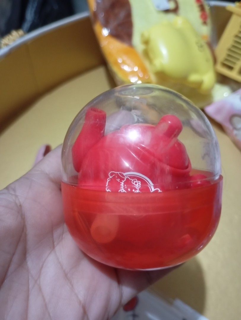hello.kitty collectible gashapon (Category: Other Merchandise) located in Manila. Submitted by ysabel1102 (Listing ID 1464146303, Image 1). Description: like new hello kitty tea pot with gashapon case.
