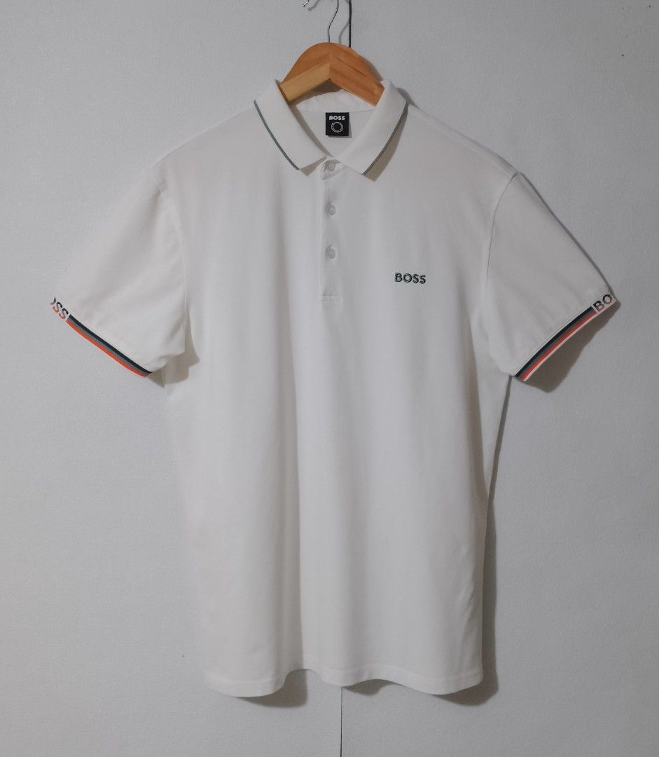 Hûgó Bøss (Category: Tshirts & Polo Shirts ) located in Iligan City. Submitted by jh_pr0 (Listing ID 1464178746, Image 1). Description: Hugo Boss Like new 21x29 9.8/10 no issue 1200+sf.