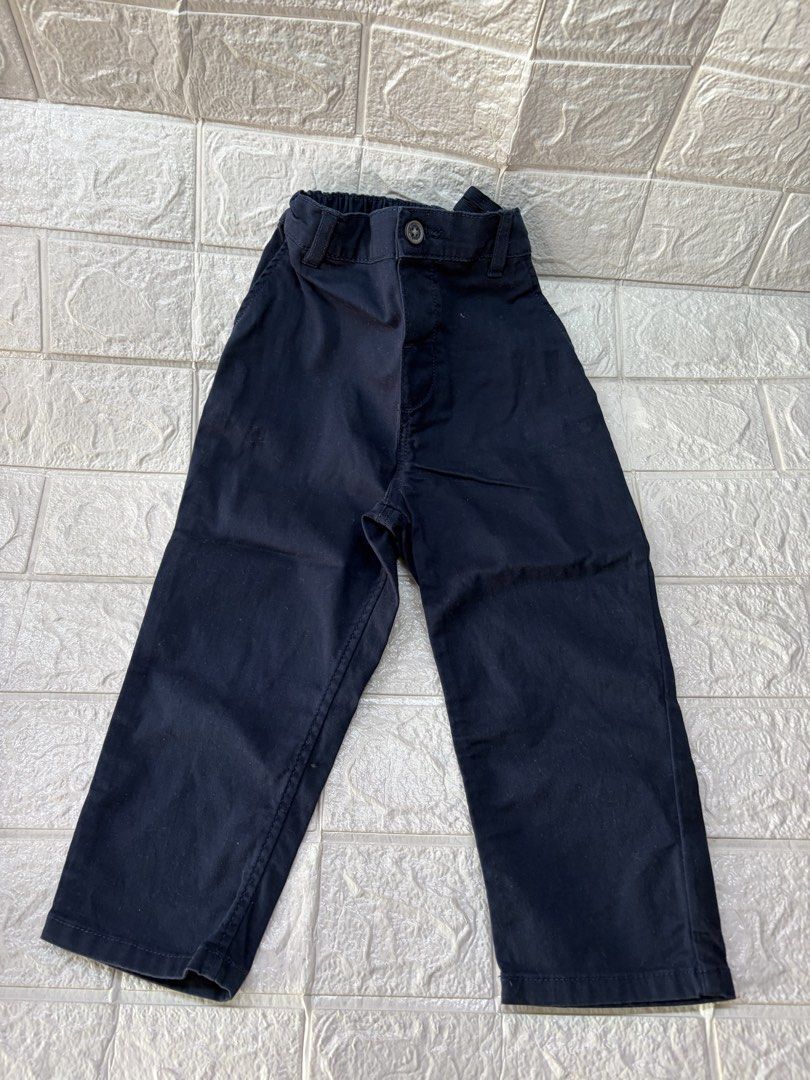 H&M navy pants (Category: Babies & Kids Fashion) located in Manila. Submitted by thekidshop (Listing ID 1464178949, Image 1). Description: 12-18.