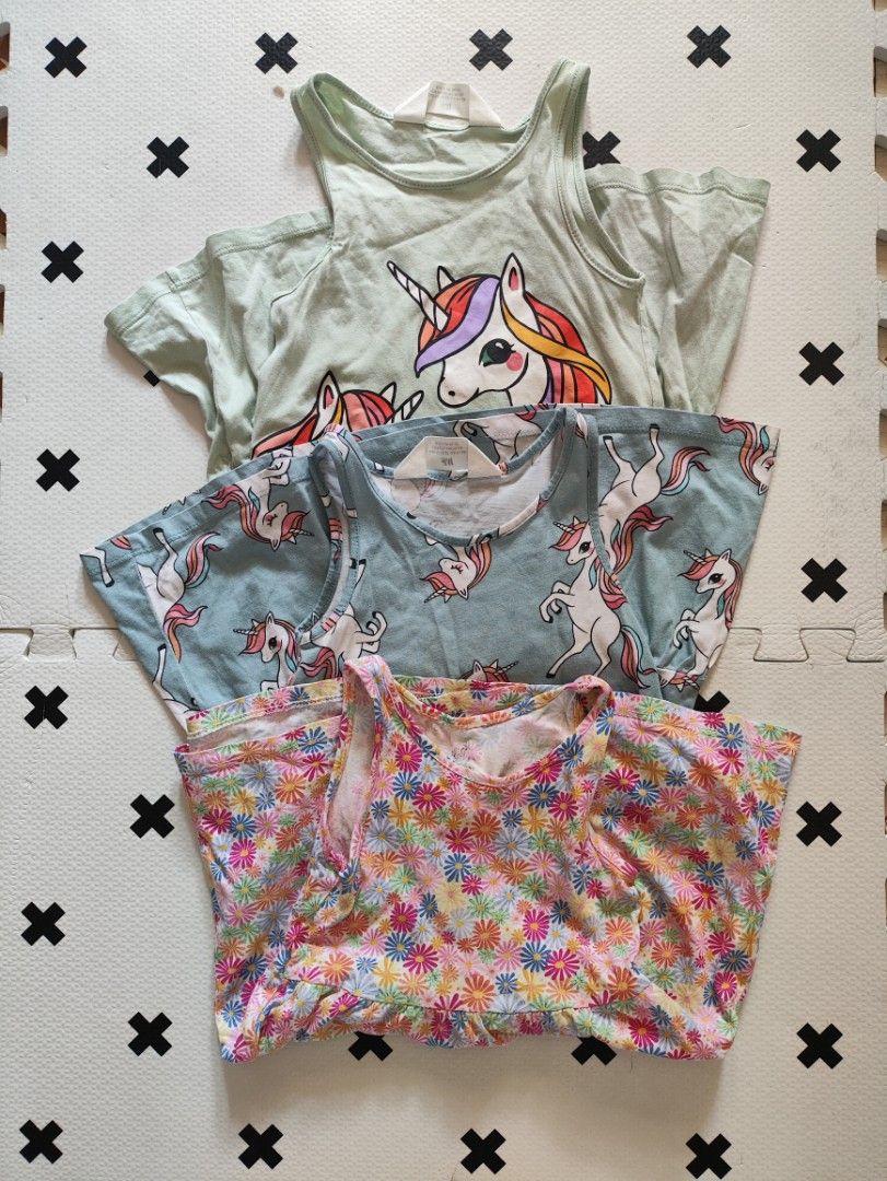 H&M set 🌈 (Category: Babies & Kids Fashion) located in Taguig. Submitted by cleanupmomma (Listing ID 1464165860, Image 1). Description: Please take time to read Sold as Set Original 2 h&m dresses free floral dress wyiwyg.