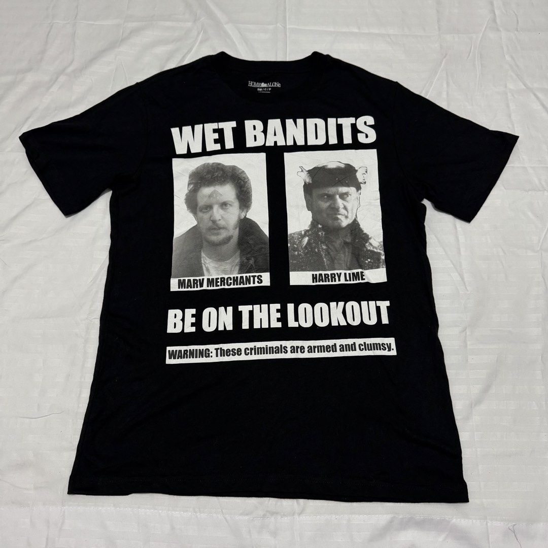 HOME ALONE (Category: Tshirts & Polo Shirts ) located in Pasig City. Submitted by jaaard (Listing ID 1464229750, Image 1). Description: Size S 20x27.5 Vgood condition Pm .