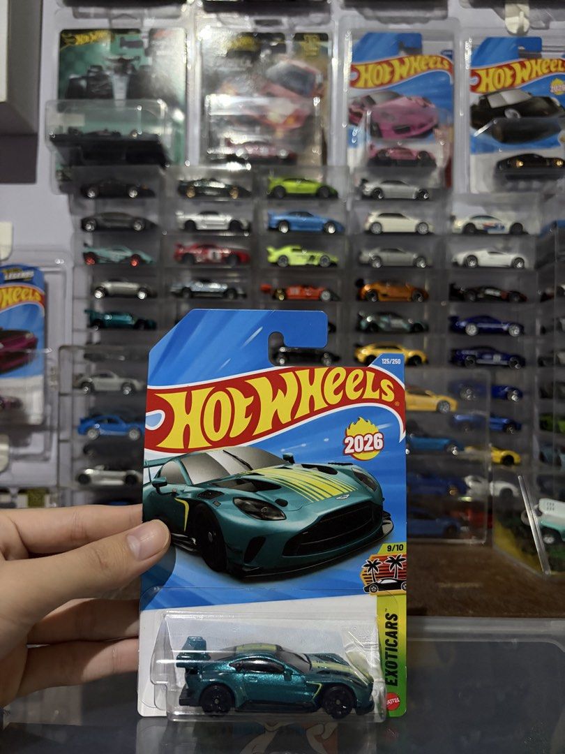 Hot Wheels 2026 Aston Martin DB11 Exoticars (Category: Vehicle & Diecast Models) located in Guiguinto. Submitted by scirocco11 (Listing ID 1464230570, Image 1). Description: Card Almost Mint (May Have Soft Corners) WYSIWYG Note: Please manage your expectations. Don’t expect the items to be perfect (Bawal po sa maselan) Payment via GoTyme/Maribank/Gcash Shipping via LBC or Meetup around Balagtas or Guiguinto area.