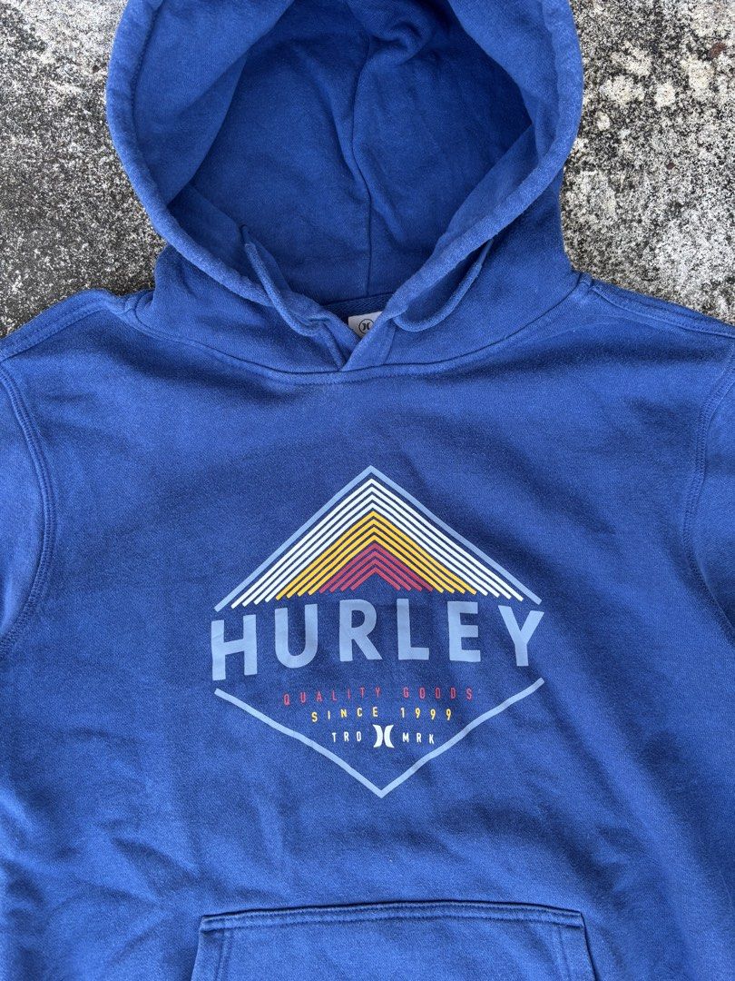 Hurley hoodie (Category: Hoodies) located in Manila. Submitted by chazzxxx (Listing ID 1464179502, Image 2). Description: Hurley hoodie Size: L28 W23 As new, no issue Color rate: 9/10.