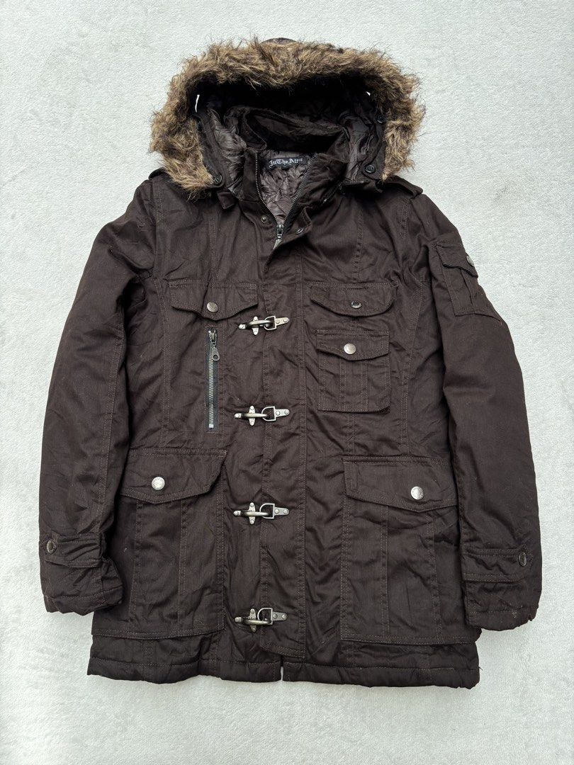 In the attic Fireman’s Clasp Parka Fur Jacket (Category: Coats, Jackets and Outerwear) located in Baguio. Submitted by thecollector2600 (Listing ID 1464140865, Image 1). Description: In the attic Fireman’s Clasp Parka Fur Jacket Medium on tag Pit to pit-20” Length-28” Shoulder to shoulder-15” Sleeves-24”.