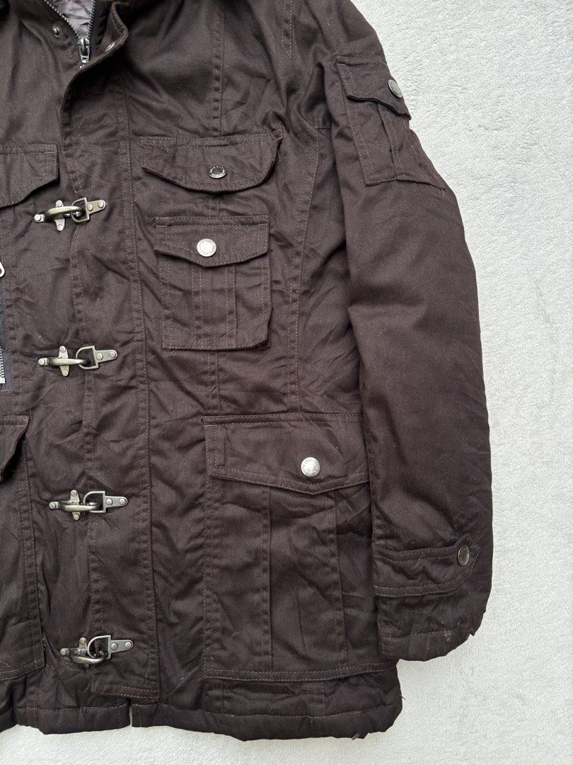 In the attic Fireman’s Clasp Parka Fur Jacket (Category: Coats, Jackets and Outerwear) located in Baguio. Submitted by thecollector2600 (Listing ID 1464140865, Image 3). Description: In the attic Fireman’s Clasp Parka Fur Jacket Medium on tag Pit to pit-20” Length-28” Shoulder to shoulder-15” Sleeves-24”.