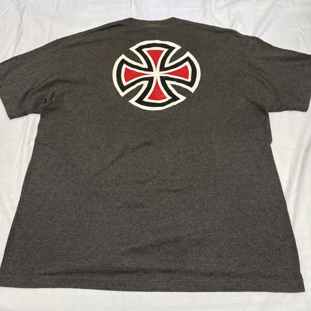 INDEPENDENT (Category: Tshirts & Polo Shirts ) located in Pasig City. Submitted by jaaard (Listing ID 1464243423, Image 3). Description: Independent nhs Size XL to 2xl 25x32 Minimal fade roundneck part overall good condition need wash only.