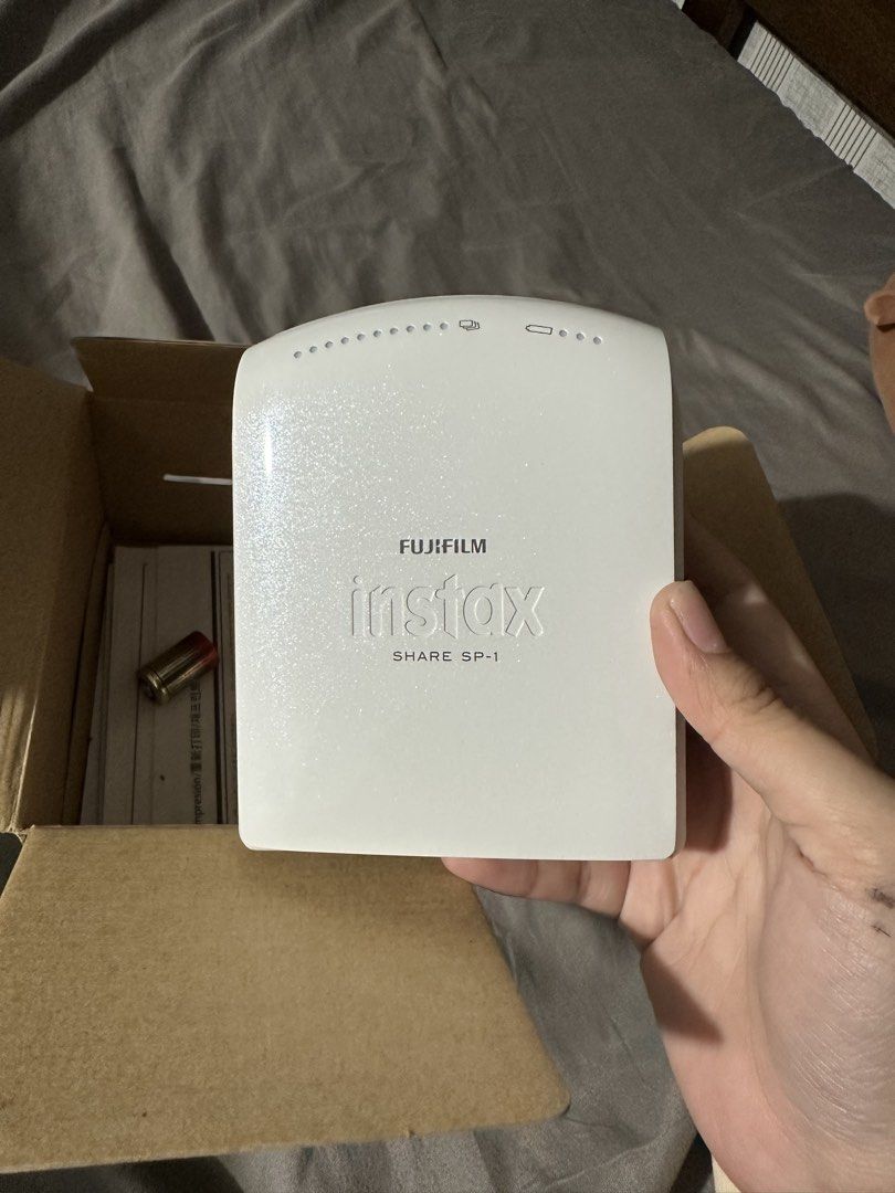 Instax Share Printer (Category: Printers, Scanners & Copiers) located in Paranaque City. Submitted by byclaires.co (Listing ID 1464167772, Image 2). Description: - Used once - Battery included! - Original Box .