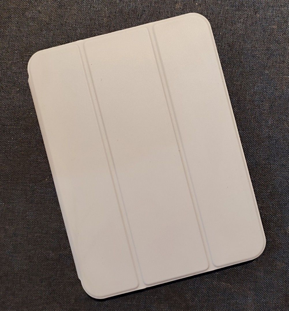 iPad Mini 6/7 Case (Detachable/Magnetic/Rotatable) (Category: Cases & Sleeves) located in Quezon. Submitted by cathartsis (Listing ID 1464274830, Image 2). Description: Pre-loved iPad Mini 6/7 case It's detachable, magnetic and rotatable 360°. With pen slot. I bought it for almost 700. Now selling for "500 PESOS ONLY" . Slightly used. RFS: Decluttering.