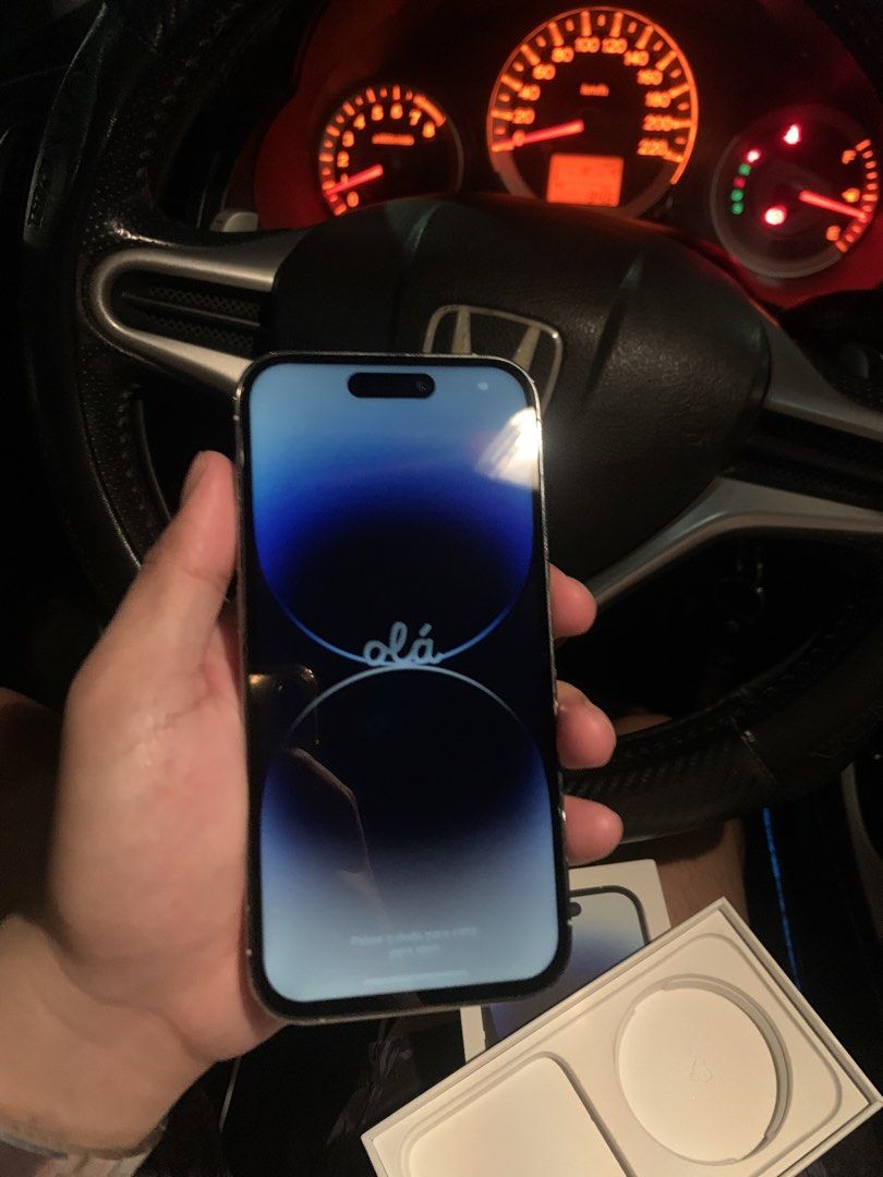 Iphone 14 pro 512gb (Category: iPhone 14 Series) located in Quezon City. Submitted by tyler8. (Listing ID 1464335648, Image 2). Description: Iphone 14 pro 512gb ntc approved looking for swap (ios) Firm price ! 24,500 (meet around metro manila) For pickup - 23k firm! pickup With box, cord & case you can check upon meetup Marikina- Qc-Lrt 2 Stations- antipolo- Tanay samapaloc meetups Repaired with quality gx lcd & used battery from other phone .