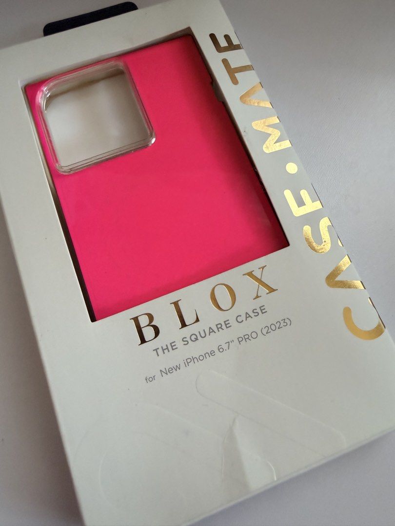 Iphone 15 pro max Case-Mate neon watermelon blox magsafe (Category: Cases & Sleeves) located in Morong. Submitted by studio.reloved_22 (Listing ID 1464180900, Image 3). Description: Fixed price. Strictly no haggling or lowball offers. Authentic and bought from USA.