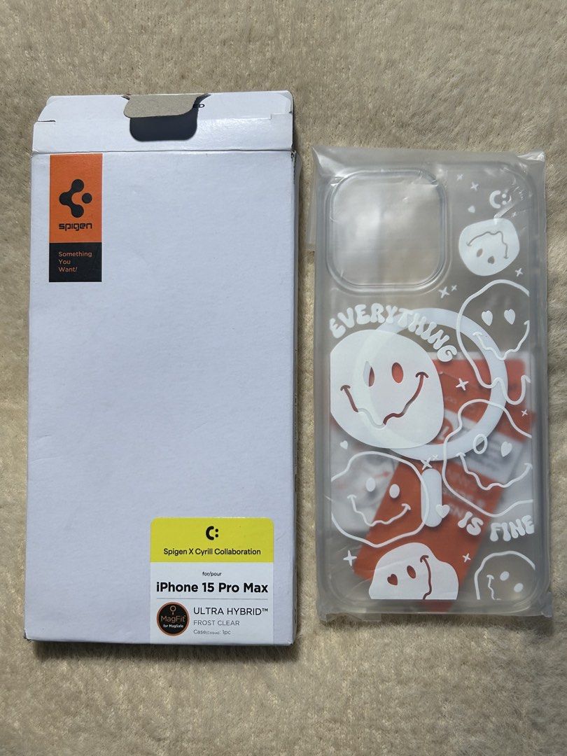 Iphone 15 Pro Max Frost Clear Case (Category: Cases & Sleeves) located in Caloocan City. Submitted by marcapina2211 (Listing ID 1464322676, Image 1). Description: Spigen Iphone 15 Pro Max Frost Clear Case Branew Condition 📍North Caloocan.