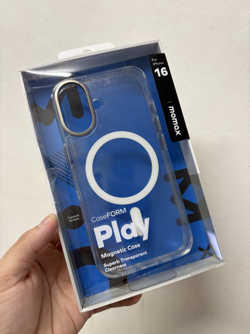 Iphone 16 Case (Category: Other Mobile & Gadget Accessories) located in San Juan City. Submitted by mksb0112 (Listing ID 1464238503, Image 1). Description: used once with back protective cover no flaws rfs: got a new one.