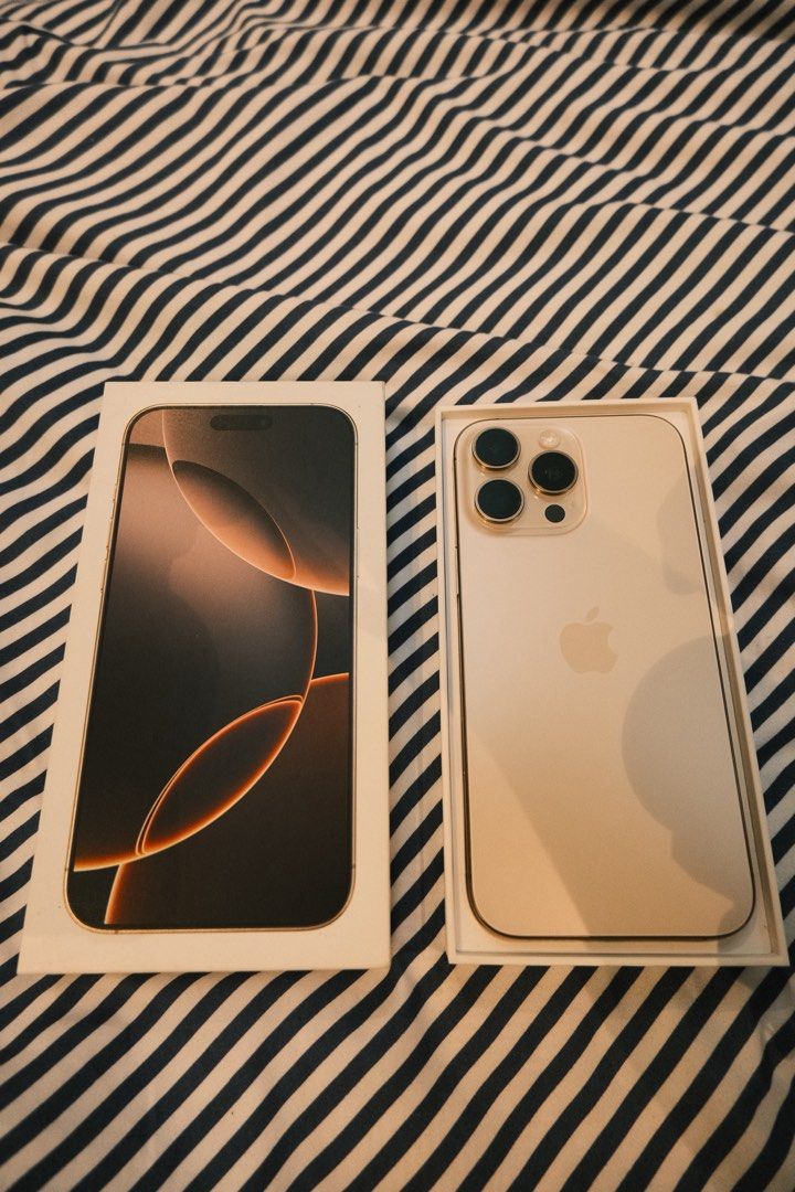iPhone 16 Pro Max 512GB (Category: iPhone 16 Series) located in Caloocan City. Submitted by jval.stuff (Listing ID 1464311112, Image 1). Description: Apple iPhone 16 Pro Max 512GB With box and comes with Unused Original Apple USB-C Cable. It also comes with 2 Original Apple Silicone Cases in Tangerine and Periwinkle worth ₱6,780 100% Smooth — No dents, Scratches or should I say, “Pwede sa maarte?” 😆 91% Battery Health Bought September 2025 Locat