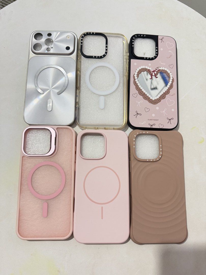 Iphone 16 pro max case (Category: Cases & Sleeves) located in Manila. Submitted by yolilyn (Listing ID 1464203321, Image 2). Description: Iphone 16 pro max case 100-200 Each Cash or Gcash Open din for take all 1,500 Rfs. Nag upgrade na Used but not abused, pinang affiliate lang. 📍QC MUNOZ for pick up / delivery via lalamove.