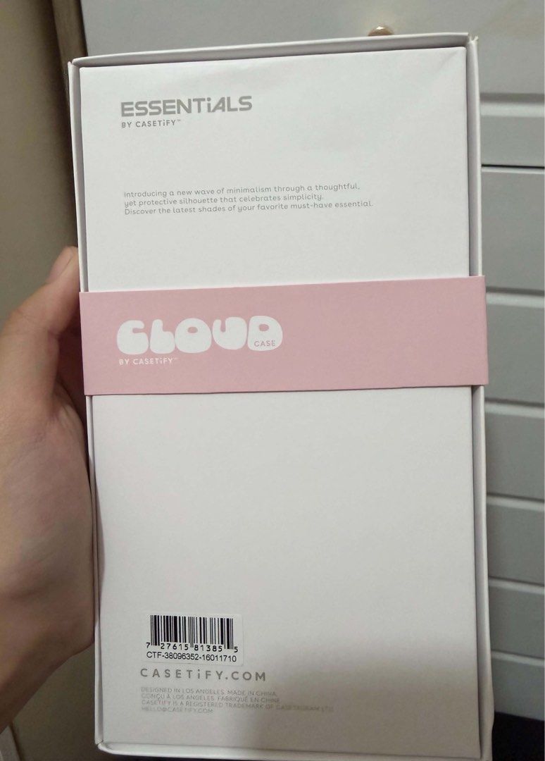 Iphone 17 promax Casetify Cloud (Category: Cases & Sleeves) located in Balanga. Submitted by Andy_toploaders (Listing ID 1464267520, Image 2). Description: No flaws Brand new Last price ₱3500 Authentic Ip 17 promax.
