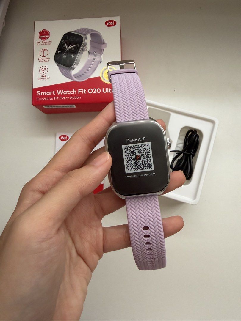 Itel Smart Watch Fit 020 Ultra (Category: Wearables & Smart Watches) located in Mabalacat. Submitted by fusecollective (Listing ID 1464169620, Image 3). Description: Never been used, extra watch lang 📍Mabalacat, Pampanga 🛵 shipping via J&T or Lalamove .