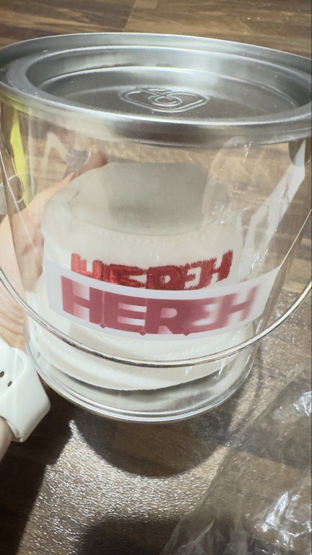 IU HEREH World Tour Bucket hat keyring (Category: Other Stationery & Craft) located in Antipolo. Submitted by rainsstufffff (Listing ID 1464278469, Image 1). Description: - White bucket hat KEYRING (This is not a real bucket hat) - Comes in a clear plastic container. - Limited Official IU world tour merch - I still have other HEREH world tour merch I’m selling, feel free to ask what you are looking for..