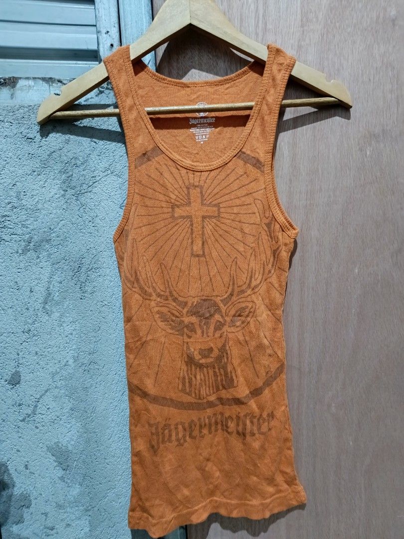 jagermeister y2k tank top (Category: Sleeveless) located in Davao. Submitted by mln-boutique (Listing ID 1464275660, Image 2). Description: size - Small good condition.