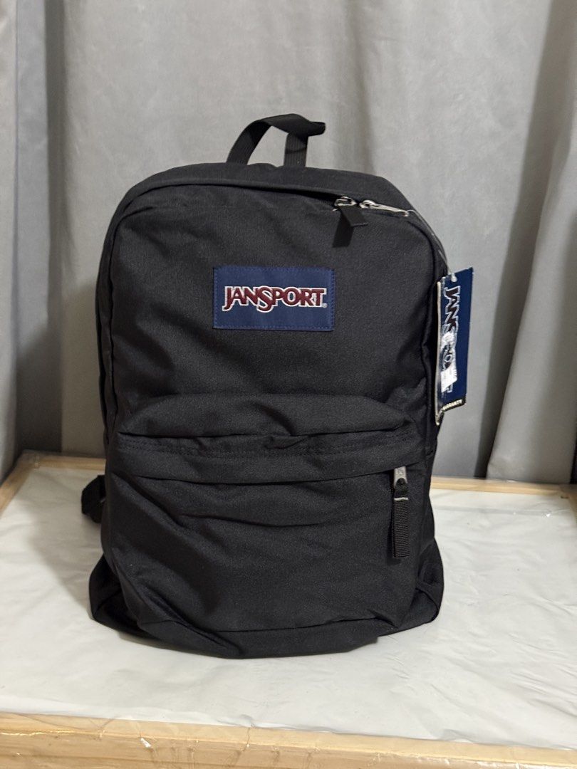 JanSport Superbreak Classic 25L Backpack - Black (Category: Luxury Bags & Wallets) located in Angeles City. Submitted by holyfabclothing (Listing ID 1464214619, Image 3). Description: - Classic black JanSport Superbreak backpack - 25L capacity Key Specifications & Features • Storage Space: Features a total capacity of 26 Liters (1,587 cu in). • Dimensions: Measures approximately 16.5” x 12.5” x 5.5” (42 x 32 x 14 cm). • Main Compartment: Offers o