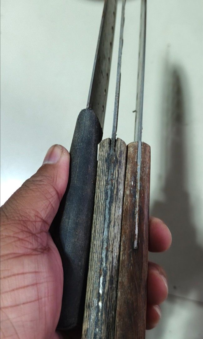 Japanese knives bundle as is (Category: Knives & Chopping Boards) located in Polomolok. Submitted by dkljapansurplus (Listing ID 1464165310, Image 3). Description: Bundle 3pcs 450 freeshipping Ship via flash express.