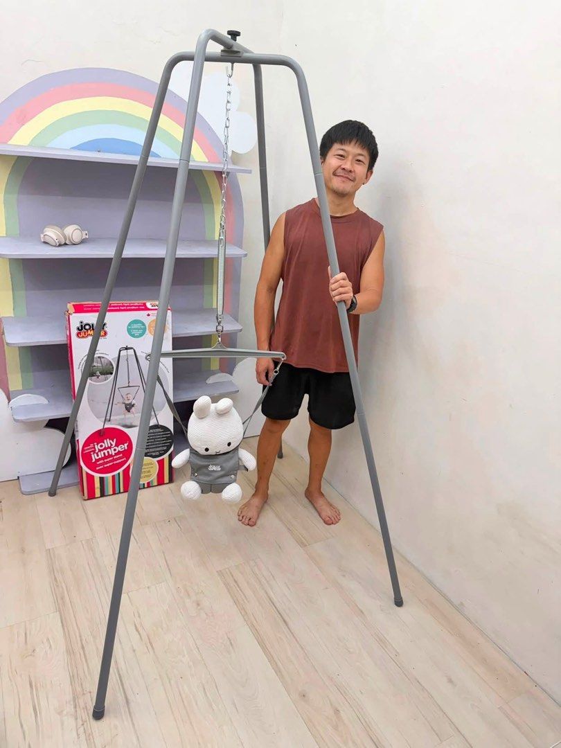 JOLLY JUMPER ELITE SUPER STAND (Category: Infant Playtime) located in Santa Maria. Submitted by babyshowearph_official (Listing ID 1464172146, Image 2). Description: 💰 BRAND NEW VALUE: $199.99 USD The Jolly Jumper ELITE Super Stand retails brand new at $199.99 USD - already around ₱11K+, before international shipping, taxes and importation. For those who know Jolly Jumper, you know this is the real deal. ✨ The Jolly Jumper ELITE Super Stand is t