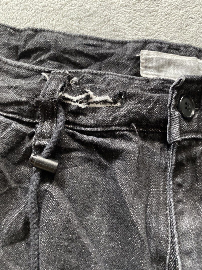 Jorts Acid Wash (Category: Shorts) located in Ozamiz City. Submitted by thriftnikael (Listing ID 1464314869, Image 3). Description: waist: free ( lace ) length: 26 thigh: 17 hem: 14 Color rate: 10/10 Condition: 10/10 Issue: see last slide.