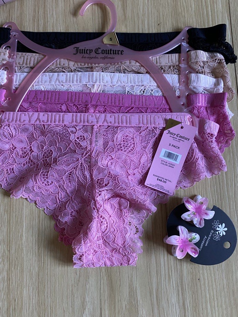 juicy couture garments set (Category: Undergarments & Loungewear) located in Manaoag. Submitted by wewhorewhat (Listing ID 1464246648, Image 3). Description: SIZE SMALL FROM USA BRANDNEW.