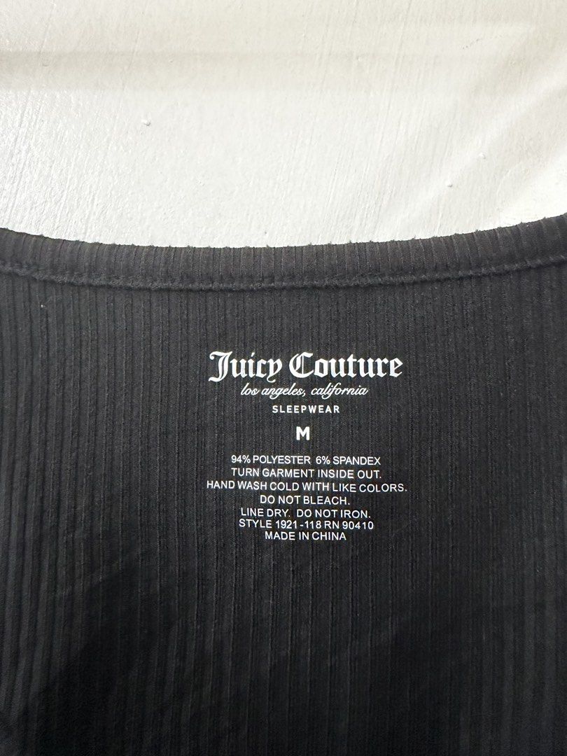 JUICY COUTURE RHINESTONE TANK TOP (Category: Others Tops) located in Subic. Submitted by johnarvin194250 (Listing ID 1464277353, Image 3). Description: size Medium.