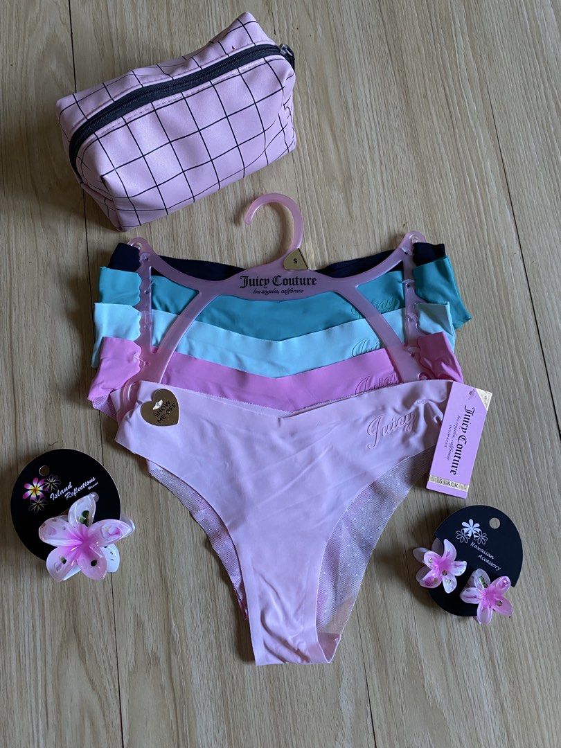 juicy couture silk mesh panty (Category: Undergarments & Loungewear) located in Manaoag. Submitted by wewhorewhat (Listing ID 1464249671, Image 1). Description: 2 small 2 medium BRANDNEW FROM USA.