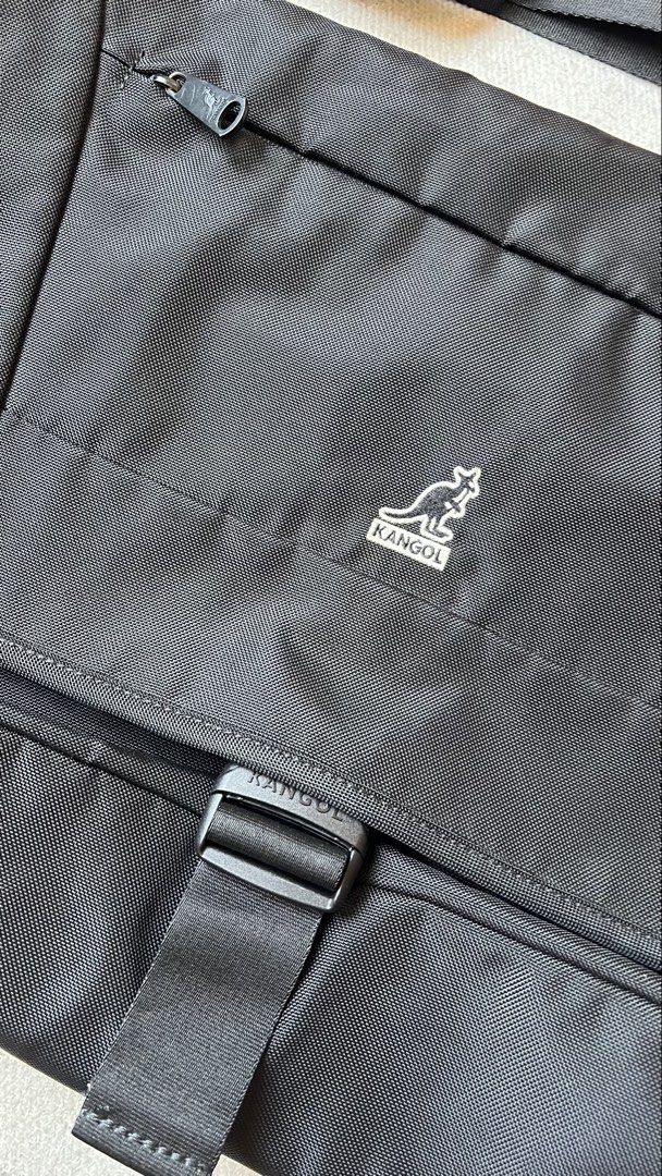 Kangol Black Messenger Bag (Category: Sling Bags) located in Cagayan de Oro. Submitted by nelsondel21723 (Listing ID 1464184347, Image 3). Description: - Black Kangol messenger bag - Main zip compartment - Front flap with buckle closure - Multiple internal pockets for organization - Adjustable shoulder strap - Ideal for daily use or travel - Clean and functional design.