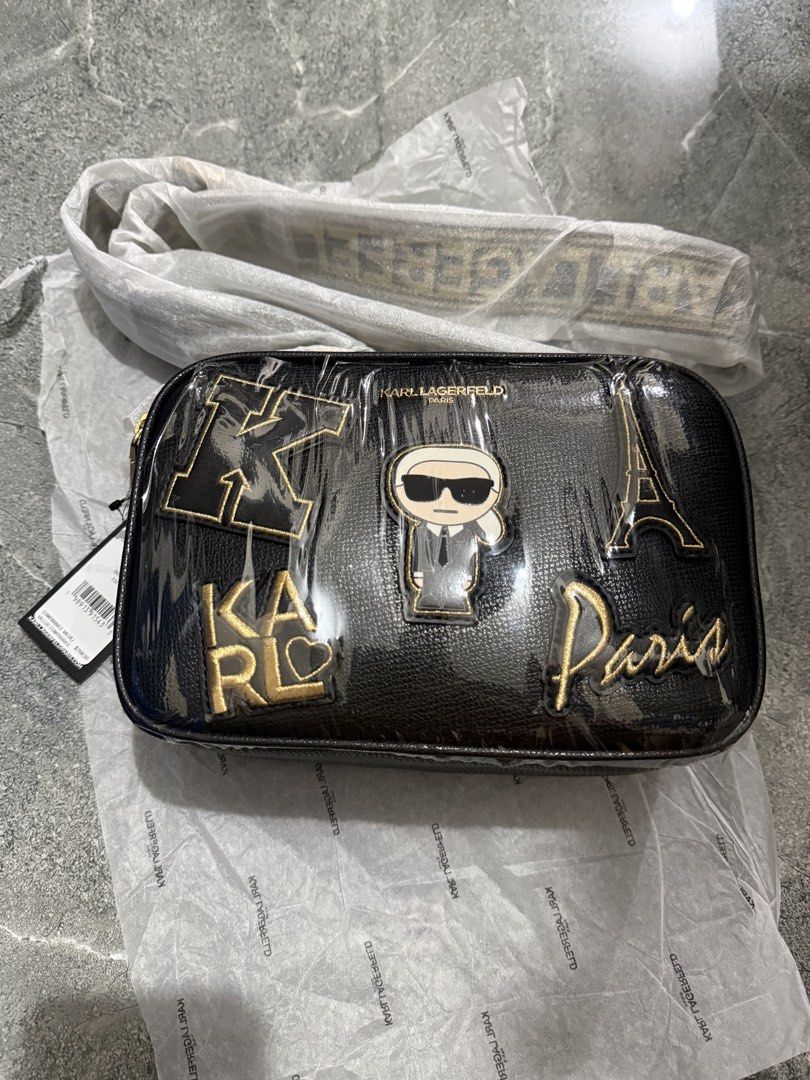 Karl Lagerfeld Paris Camera Bag (Category: Cross-body Bags) located in Manila. Submitted by angelsdepot (Listing ID 1464141046, Image 3). Description: Brandnew in packaging. .