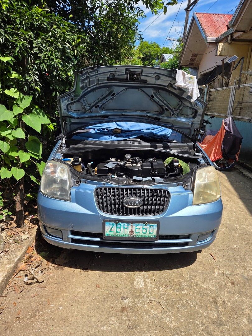 Kia Picanto 1.1 5-Dr Manual (Category: Used Cars) located in Manila. Submitted by jham2290 (Listing ID 1464294400, Image 1). Description: all goods gagamitin nalang ready for new owner. walang over heat walang kalampag. pinaayos na lahat ng pang ilali. bago gulong from wigo 2025 mags n tires all new test to sawa basta sagot mo gas. daily diven hatid sundo sa school. at airpot no problem sa long ride super tipid sa gas malamig ang aircon. bagong r