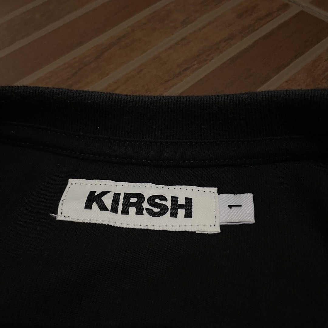 Kirsh Cherry Logo Tee 20 x 26 (Category: Shirts) located in Porac. Submitted by good.thriftsph (Listing ID 1464233070, Image 2). Description: Kirsh Cherry Tee Gamuza Logo 20 width 26 length 9/10 very good condition slight fade on inner neck barely noticeable Like new condition Gcash•JNT PORAc pampanga.