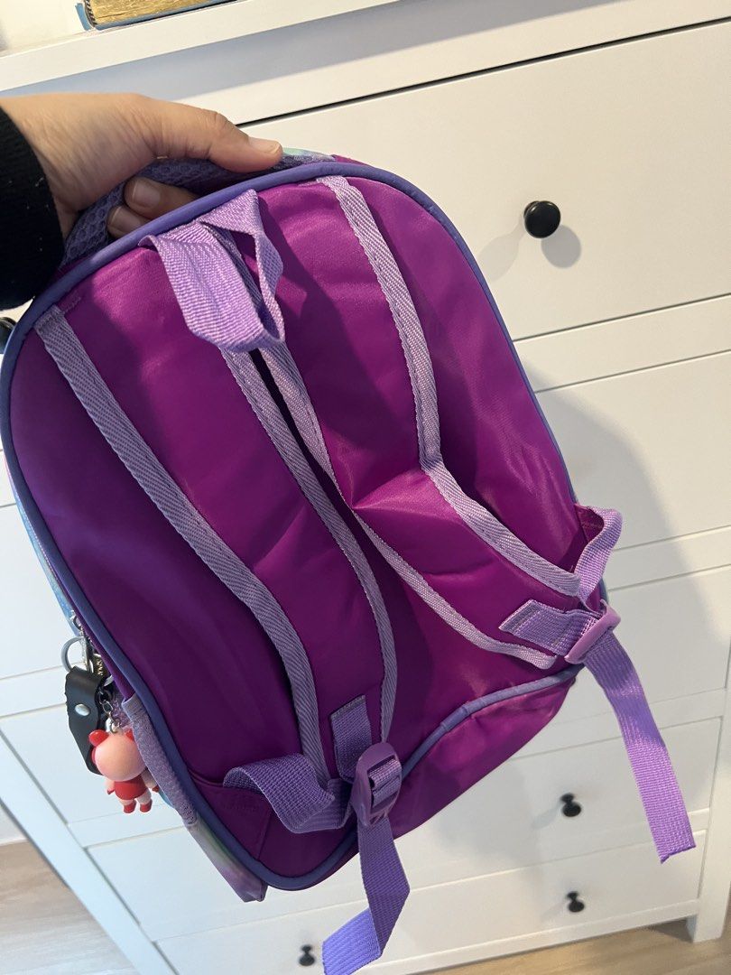 Kuromi backpack (Category: Babies & Kids Fashion) located in Quezon City. Submitted by alexandriarei (Listing ID 1464250832, Image 2). Description: Actual photo posted.