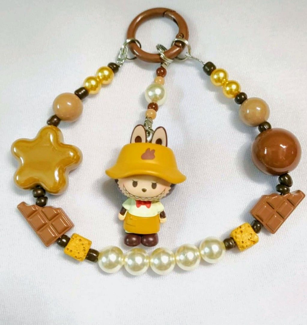 labubu popmart authentic Themed Keychain Charm (Category: Character Goods) located in Caloocan City. Submitted by jark_moonshop (Listing ID 1464262188, Image 1). Description: authentic popmart popbeans DIY charms with marking. gift pouch and transparent blank tag is available with extra fee of 10pesos per set of pouch and blank tag for tag price can do lalamove or JNT .