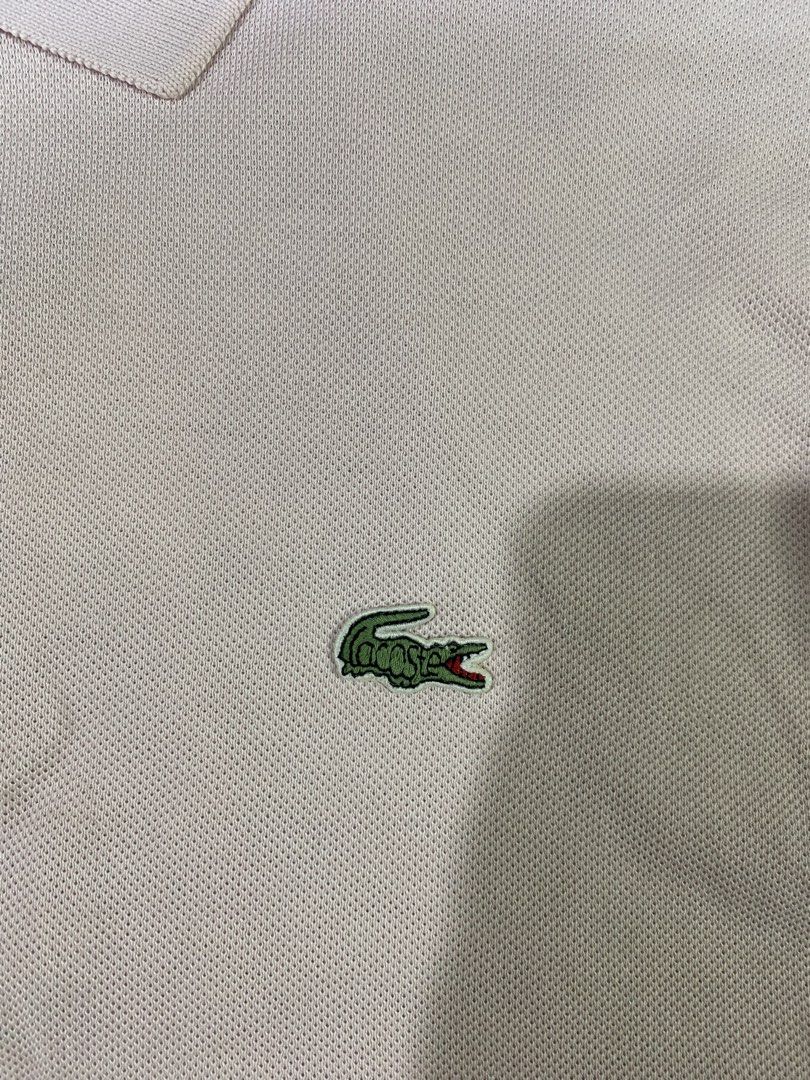 Lacoste (Category: Tshirts & Polo Shirts ) located in General Santos City (Dadiangas). Submitted by nokkie_thrift (Listing ID 1464310781, Image 3). Description: Lacoste vintage Excellent condition Dimes 21-22x28 Issue: washable stain.