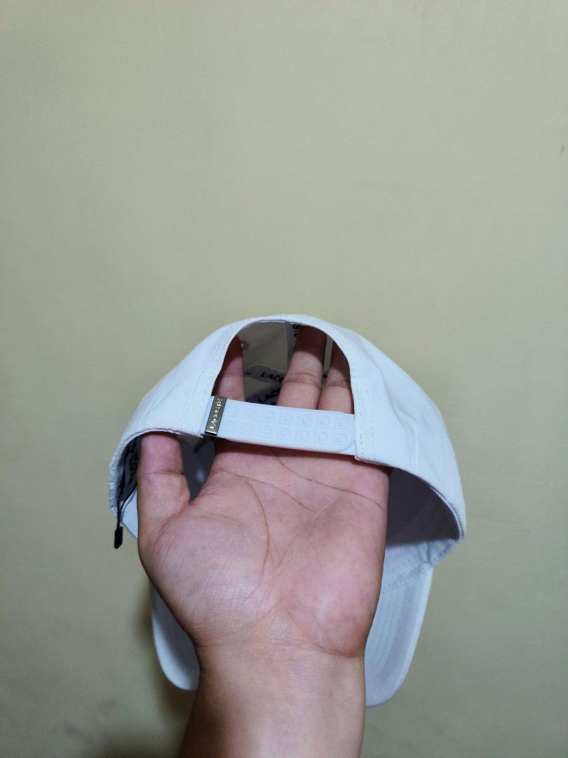 Lacoste Cap (Category: Caps & Hats) located in Antipolo. Submitted by vantageco. (Listing ID 1464171994, Image 3). Description: Lacoste Cap 🐊🐊 Adjustable Strap Neat and Stylish Design We ship Nationwide PM for more Details.