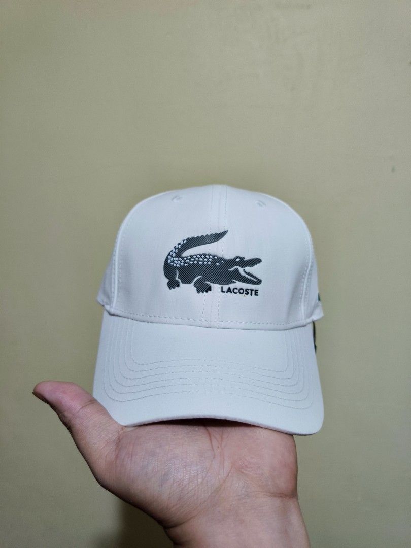 Lacoste Cap (Category: Caps & Hats) located in Antipolo. Submitted by vantageco. (Listing ID 1464171994, Image 1). Description: Lacoste Cap 🐊🐊 Adjustable Strap Neat and Stylish Design We ship Nationwide PM for more Details.