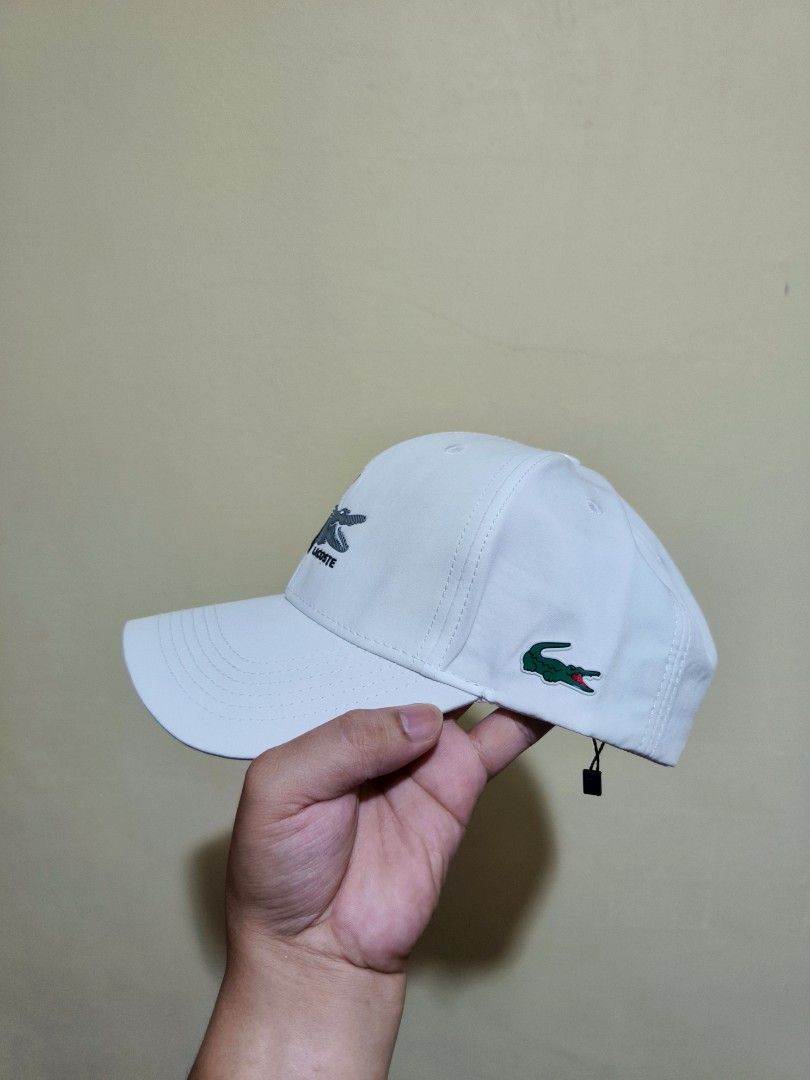 Lacoste Cap (Category: Caps & Hats) located in Antipolo. Submitted by vantageco. (Listing ID 1464171994, Image 2). Description: Lacoste Cap 🐊🐊 Adjustable Strap Neat and Stylish Design We ship Nationwide PM for more Details.