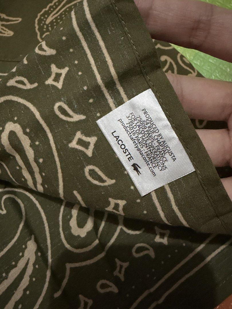 Lacoste Handkerchief (Category: Handkerchief & Pocket Squares) located in Las Pinas. Submitted by gmonteros (Listing ID 1464296234, Image 2). Description: .