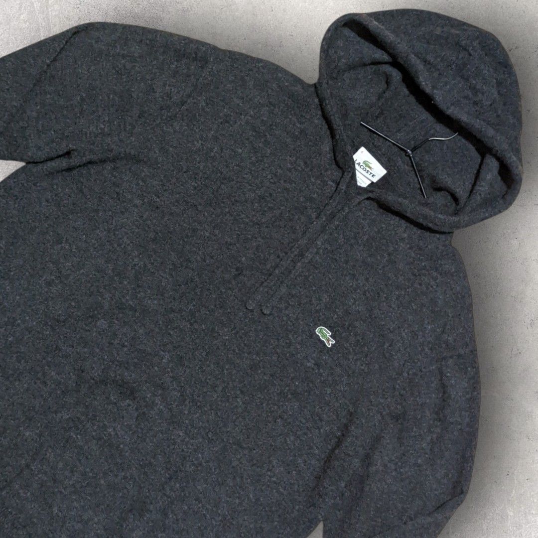 Lacoste Hoodie Jacket (Category: Coats, Jackets and Outerwear) located in San Juan City. Submitted by 4keeps.mnl (Listing ID 1464297734, Image 2). Description: AUTHENTIC ✅ ORIGINAL Condition: 9.8/10 Small to Medium 21x26 Issue: None.