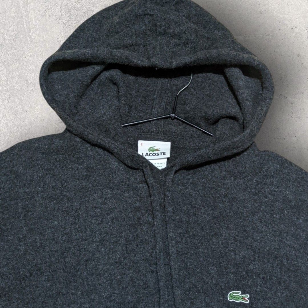Lacoste Hoodie Jacket (Category: Coats, Jackets and Outerwear) located in San Juan City. Submitted by 4keeps.mnl (Listing ID 1464297734, Image 3). Description: AUTHENTIC ✅ ORIGINAL Condition: 9.8/10 Small to Medium 21x26 Issue: None.