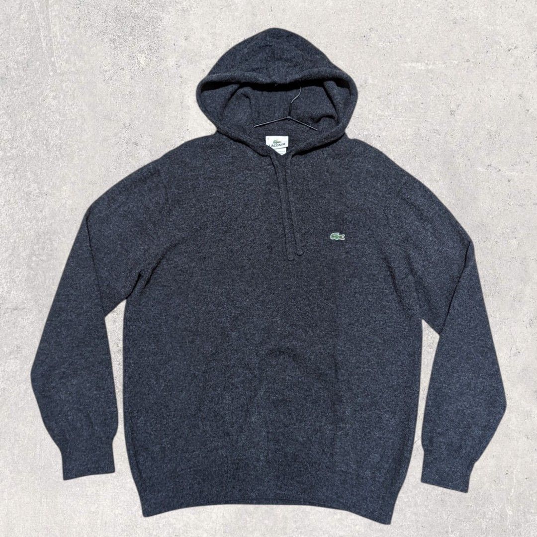 Lacoste Hoodie Jacket (Category: Coats, Jackets and Outerwear) located in San Juan City. Submitted by 4keeps.mnl (Listing ID 1464297734, Image 1). Description: AUTHENTIC ✅ ORIGINAL Condition: 9.8/10 Small to Medium 21x26 Issue: None.
