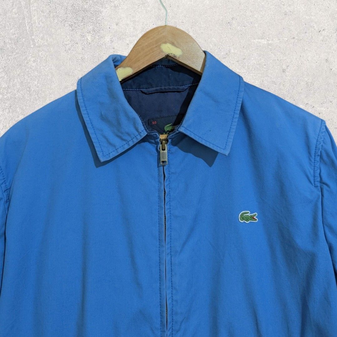 Lacoste Powder Blue Harrington (Category: Coats, Jackets and Outerwear) located in San Juan City. Submitted by 4keeps.mnl (Listing ID 1464292646, Image 3). Description: AUTHENTIC ✅ ORIGINAL Condition: 9/10 Medium Issue: None.