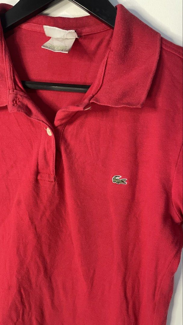Lacoste Red Polo Shirt (Category: Others Tops) located in Arayat. Submitted by christian_srno (Listing ID 1464244959, Image 2). Description: .