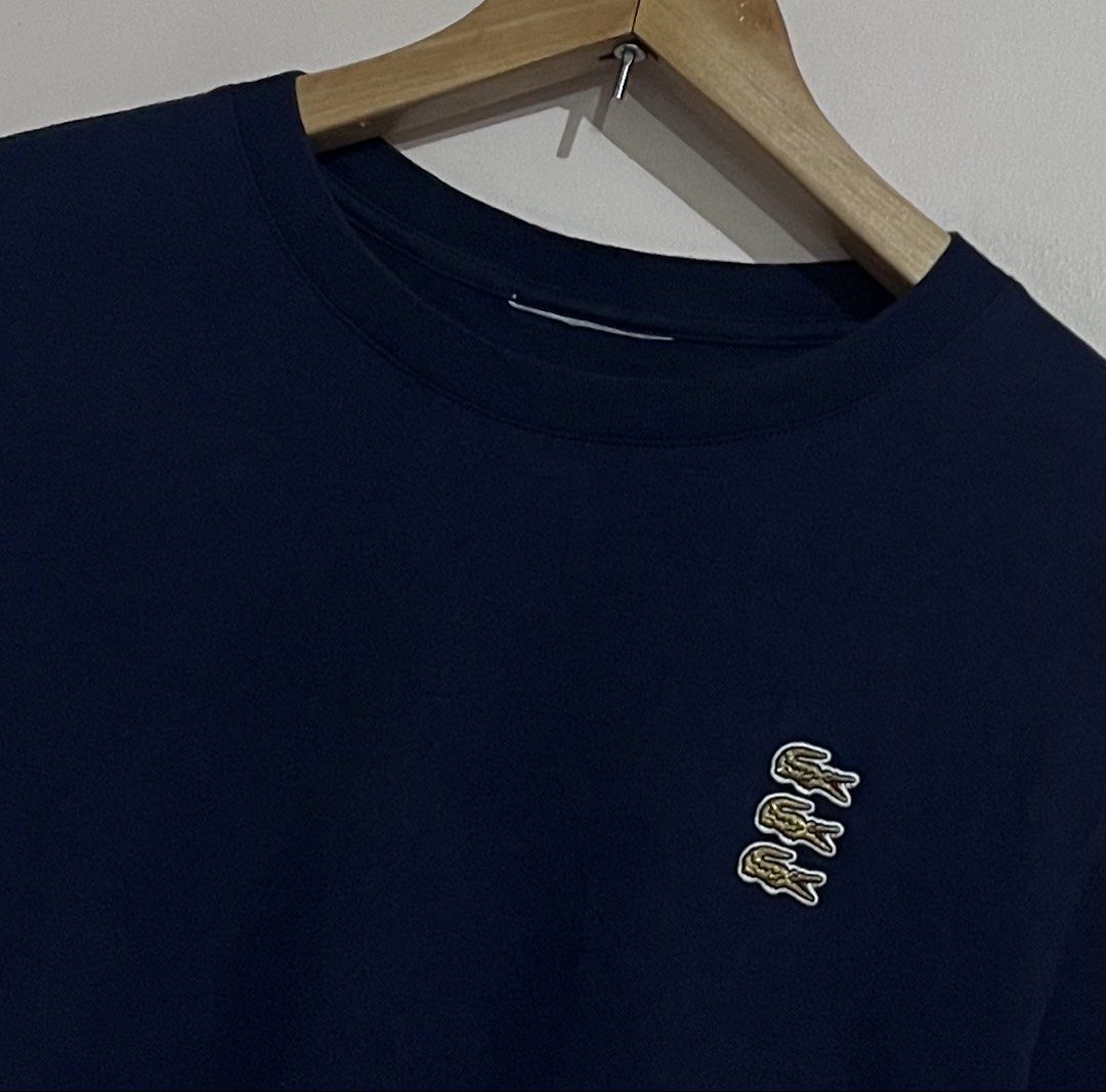 LACOSTE TEE (Category: Tshirts & Polo Shirts ) located in Matanao. Submitted by eyyymar (Listing ID 1464255739, Image 2). Description: LACOSTE TEE -Dimes:19x26 -Good as new -Issue: Cut neck tag .